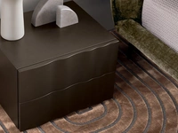 Velo lacquered bedside table by Calligaris