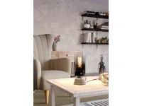 Glass Cargrave table lamp by Eglo