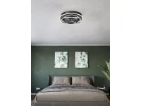 Acrylic ceiling lamp with Namori fan by Eglo.