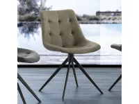 La Seggiola's Carnaby Classic chair in eco suede.