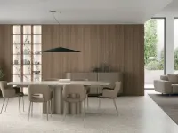 Dora chair in nabuk by Tomasella.