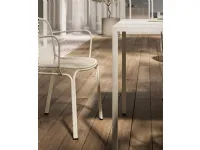 Filo Plus metal painted chair by Arredo3.