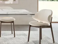 Holly fabric chair by Calligaris