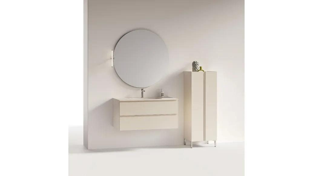 Mini-Mo MM04 suspended bathroom cabinet by Compab.