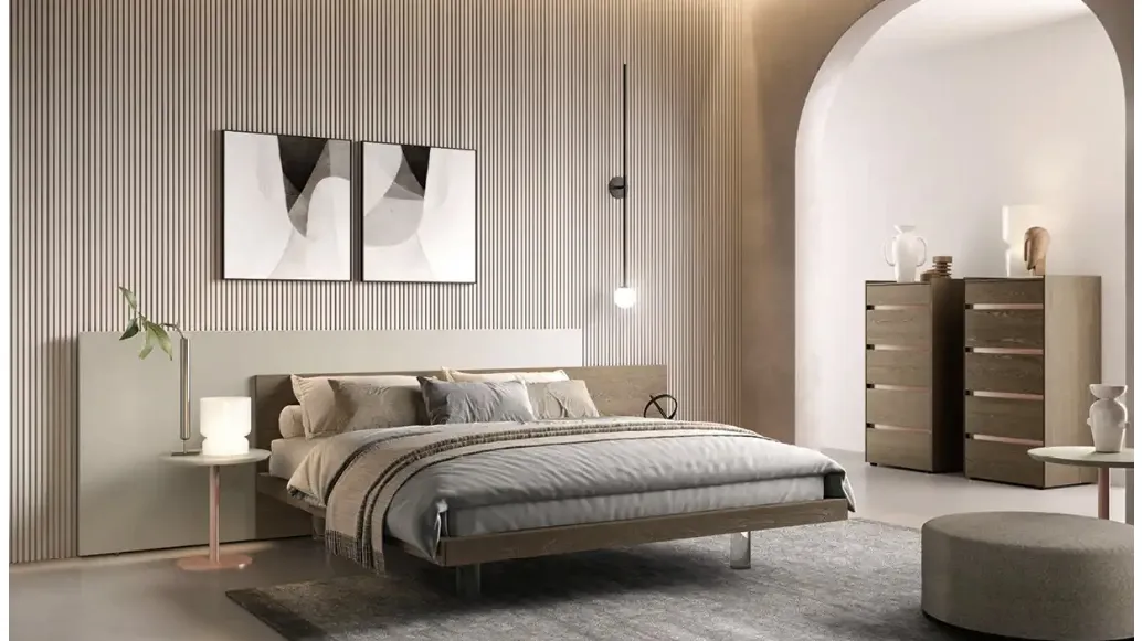 Bipanel Z13 bed by Moretti Compact Day Night.