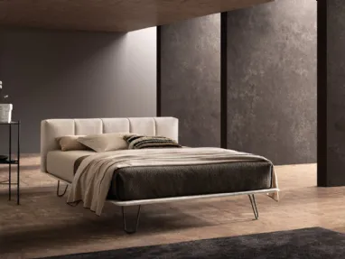 Bed with Crook headboard by Bside.