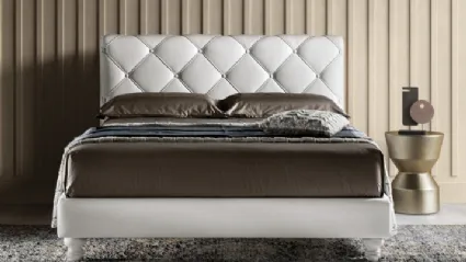 Bed in eco-leather Novel Lux by Bside