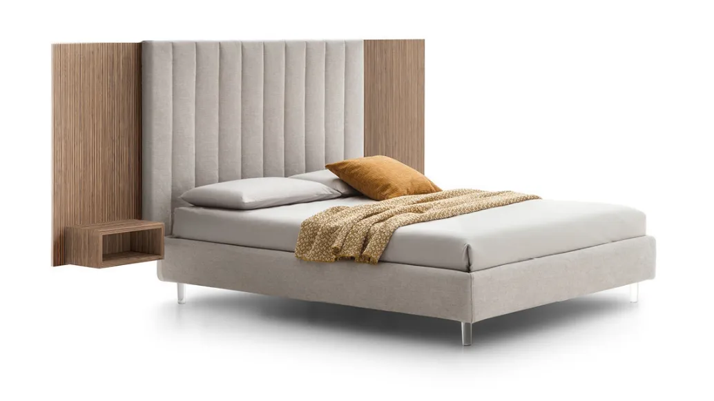 Le Comfort upholstered fabric bed tile