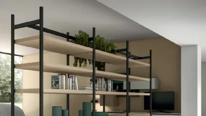 Living Glass bookshelf by Arredo3