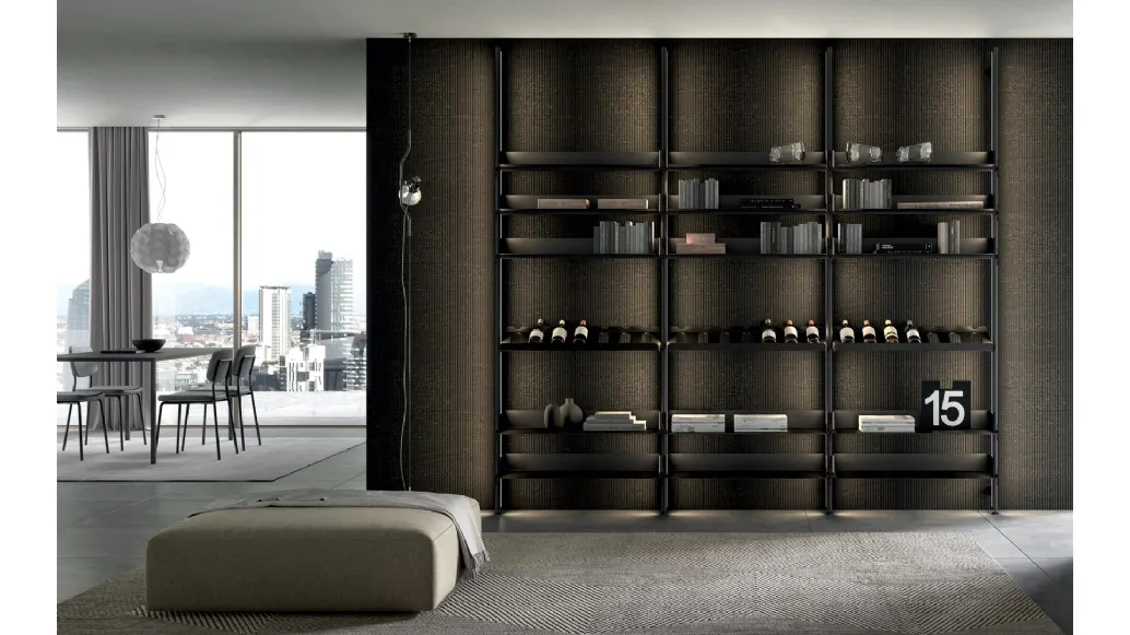 Living Kali bookcase by Arredo3