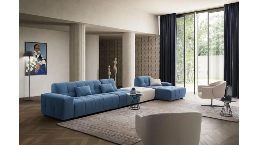 Collins sectional sofa by Le Comfort.