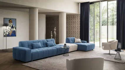 Collins sectional sofa by Le Comfort.