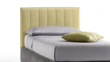 Single upholstered bed Twist by Bside.