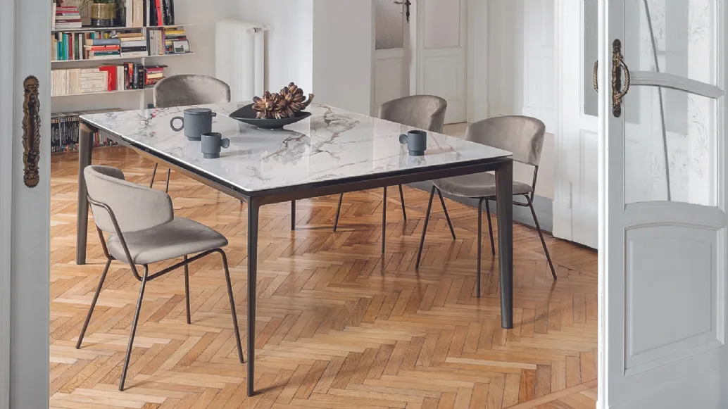 Square table Boma by Calligaris