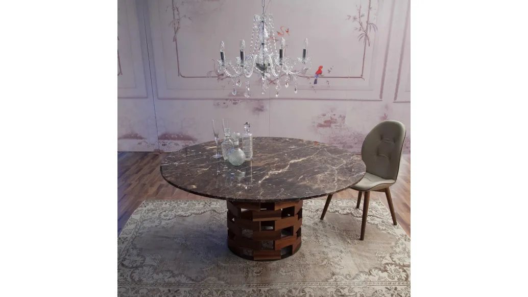 Round table Colosseum by Tonin Casa