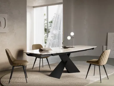 Extendable table Fox made of Arredo3 gres