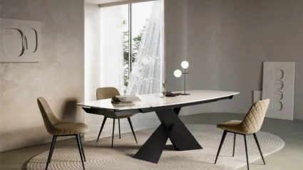 Extendable table Fox made of Arredo3 gres