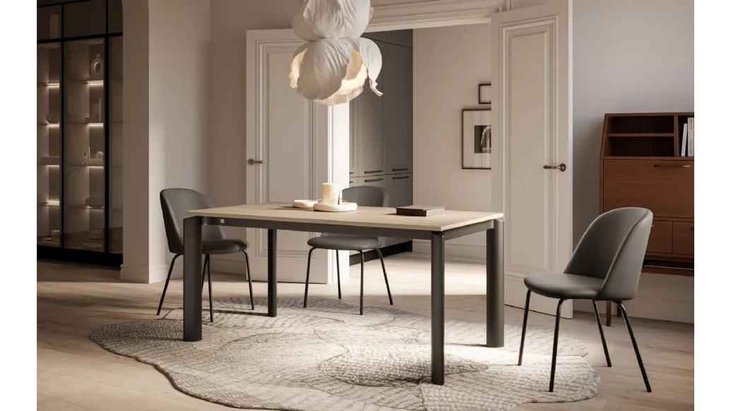 Icaro extendable table by Arredo3.