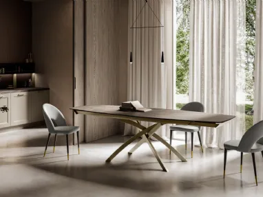 Extendable table Toledo in stoneware by Arredo3.