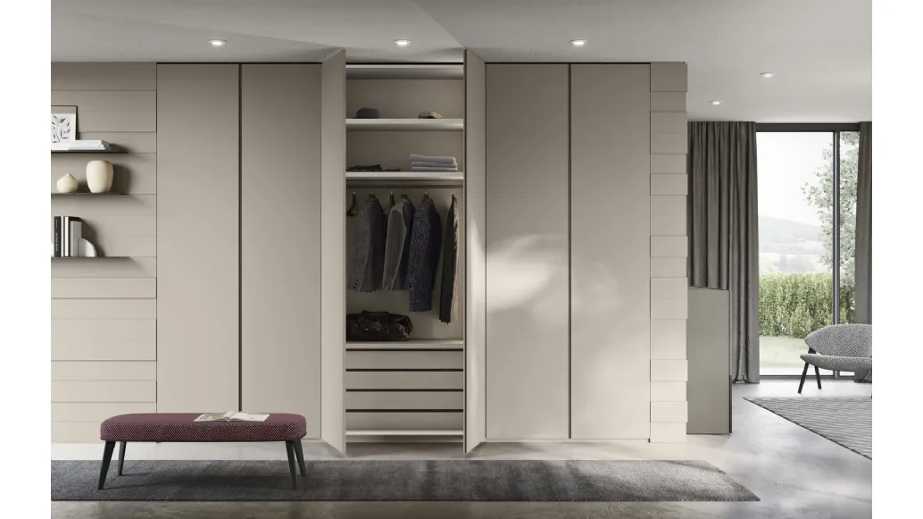 Dream hinged door wardrobe by Fimar.