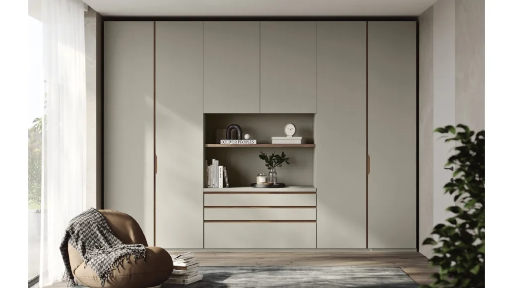 Wardrobe with swinging doors Fusion by Fimar.