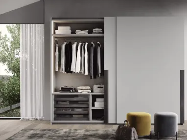 Wardrobe with sliding door Sign by Fimar.