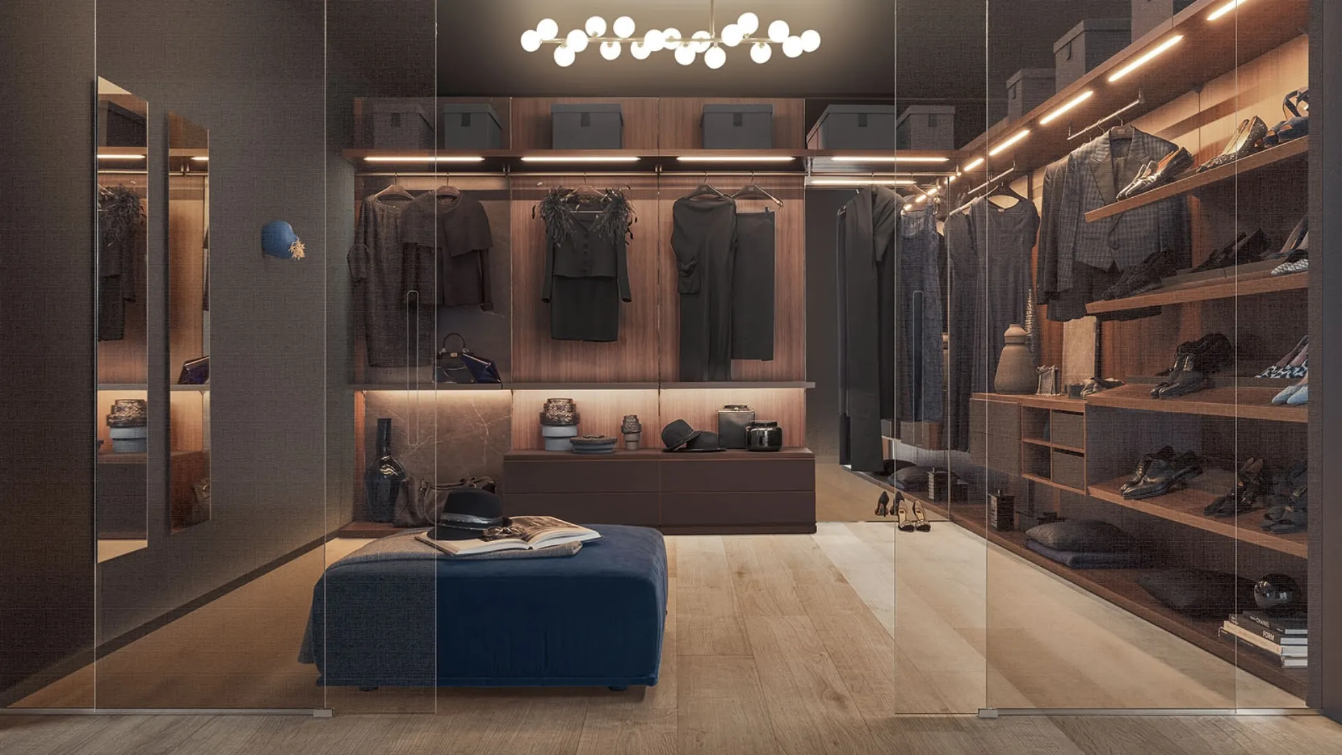 Luxury Walking Closets  Modenese InteriorsLUXURY WALK-IN CLOSETS